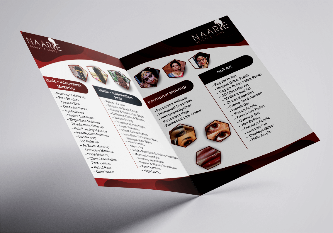 Beauty Salon Flyer Design - Shout your Brands